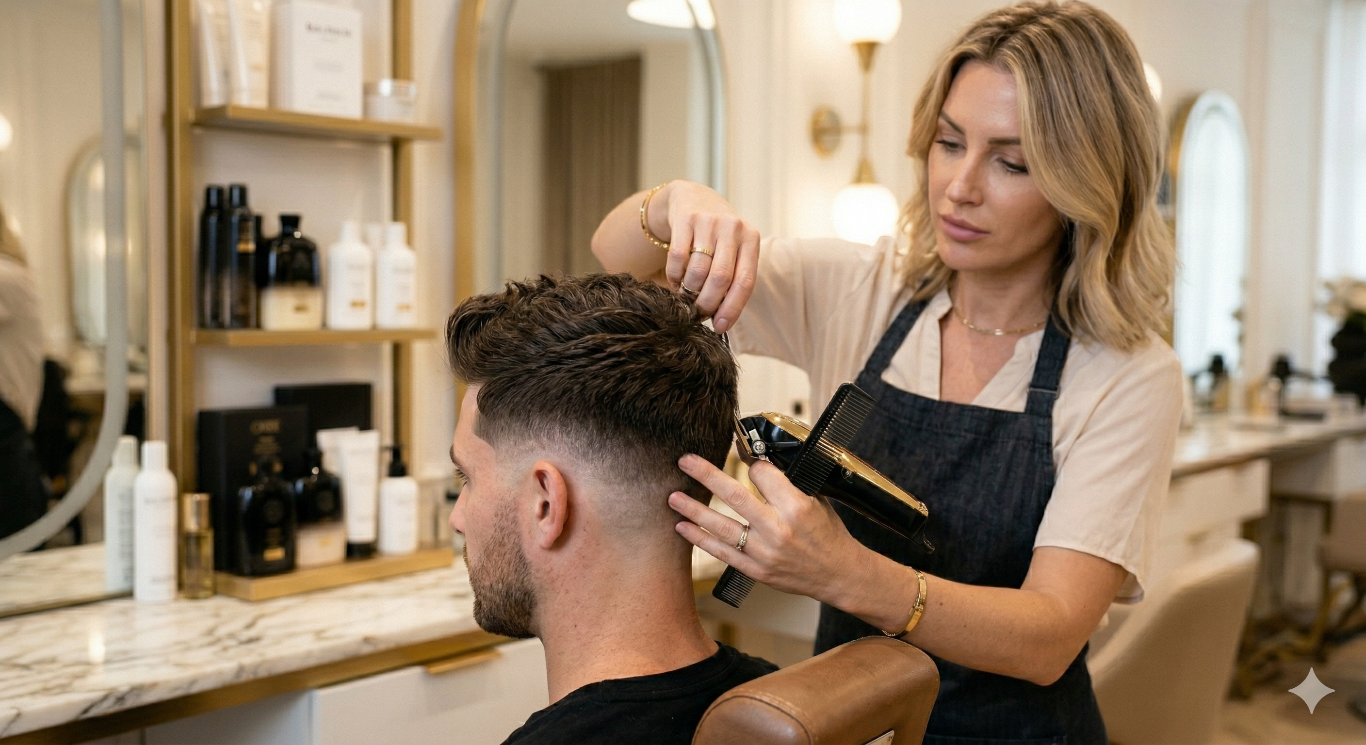 Стрижка мужская