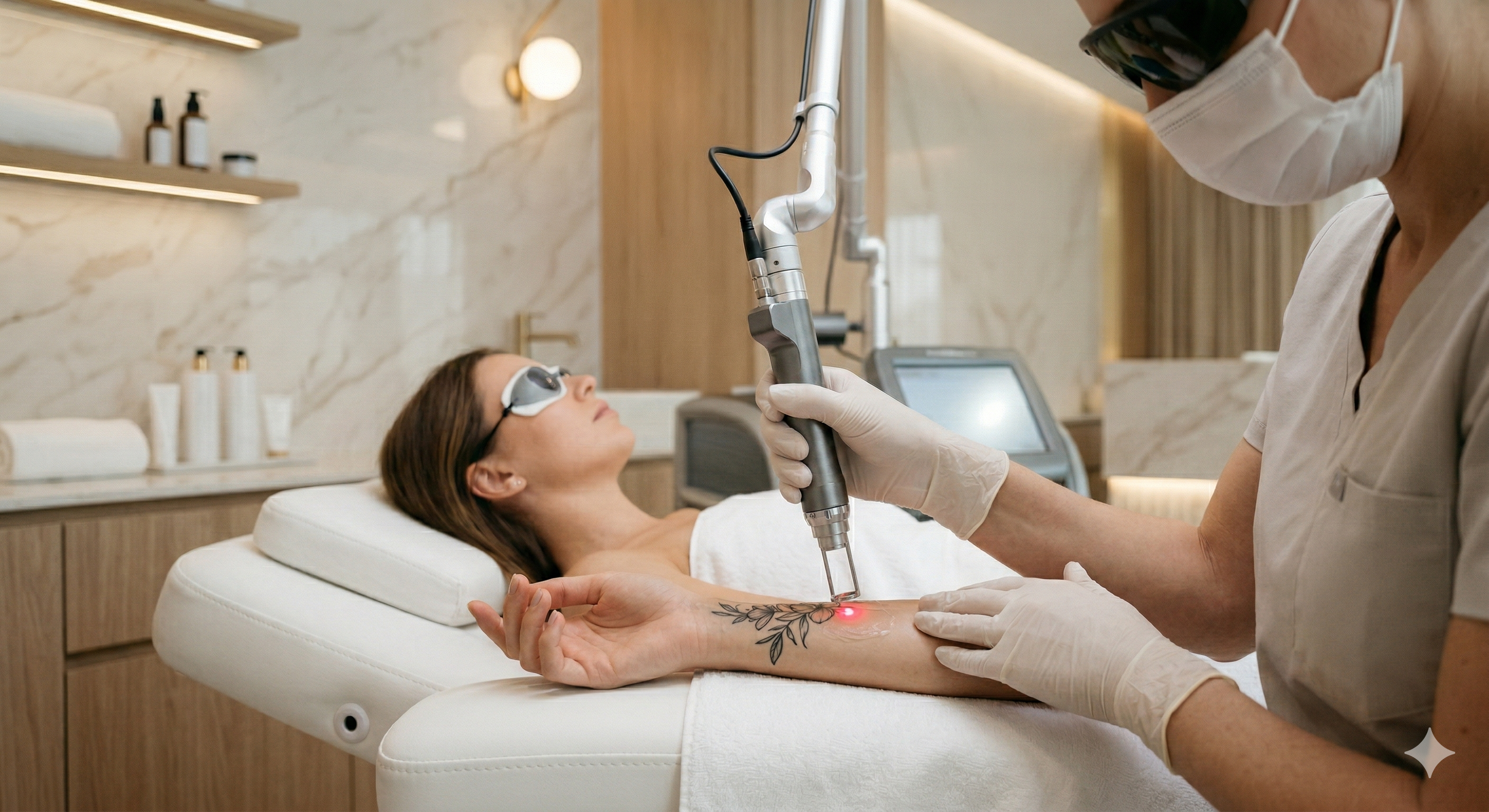 Удаление тату